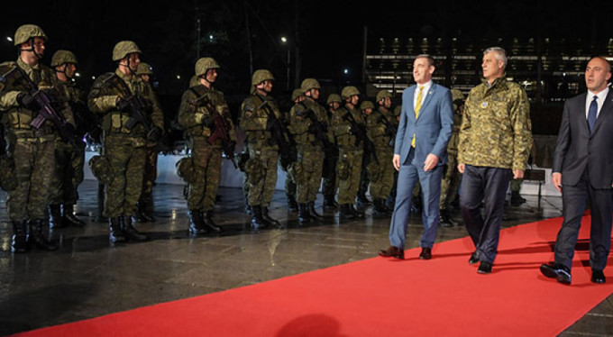 Kosova ordusu kuruldu