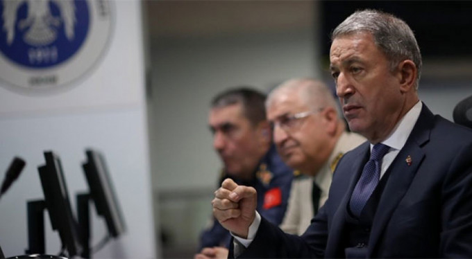 Milli Savunma Bakanı Akar: 'İsterse yerin dibine girsinler...'