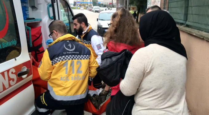 Bursa'da depremde hastanelik oldu!