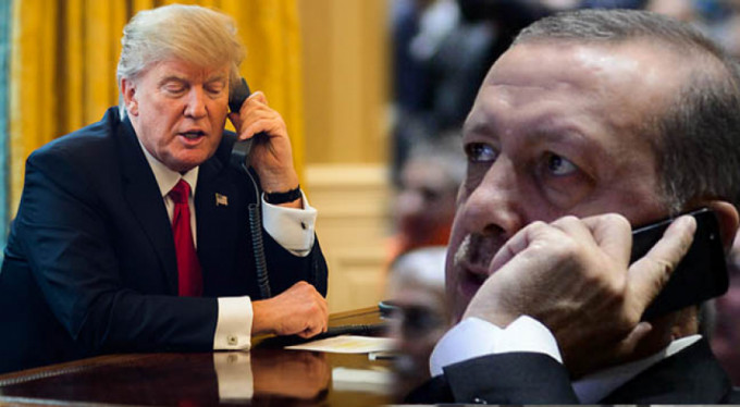 Cumhurbaşkanı Erdoğan Trump ile görüştü!