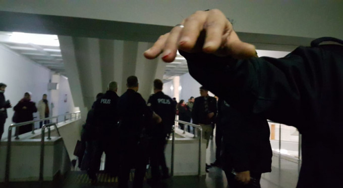 Bursa'da adliyede panik anları!