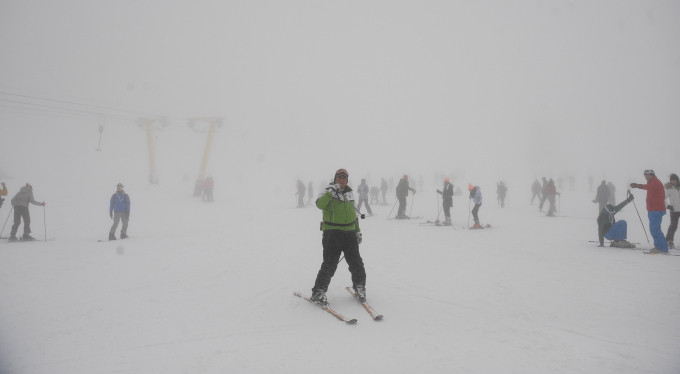Uludağ'da göz gözü görmüyor!