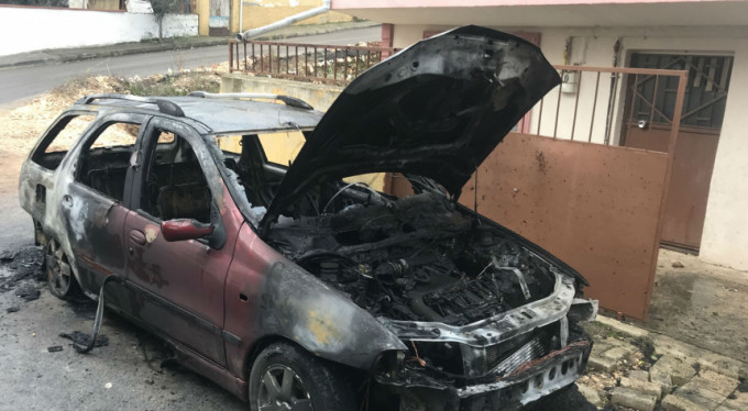 Bursa'da alev alev yandı!