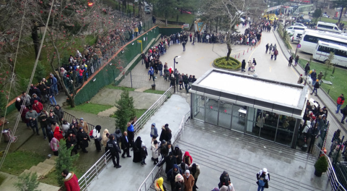 Uludağ'a akın var!