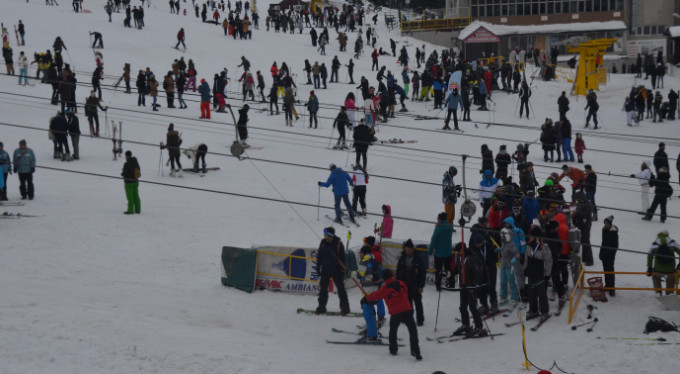 Uludağ'da yılbaşı yoğunluğu!
