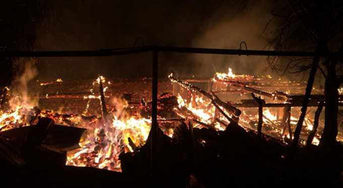Yangın dehşeti! Küle döndüler...