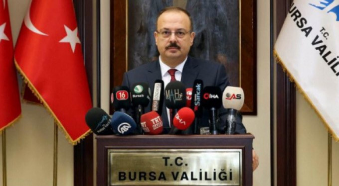 Bursa Valisi Canbolat'ın acı günü