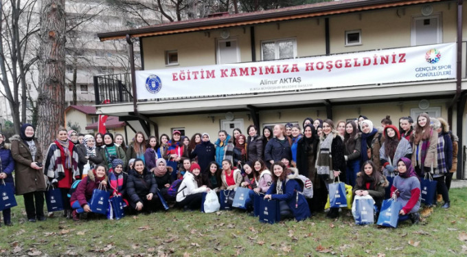 Büyükşehirden eğitim kampı