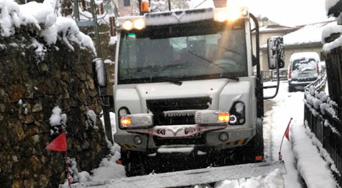 Osmangazi'de karla mücadele seferberliği