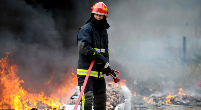 Alev savaşçıları ile güvendesiniz