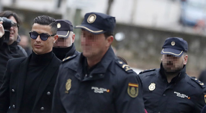 Cristiano Ronaldo'ya hapis şoku!