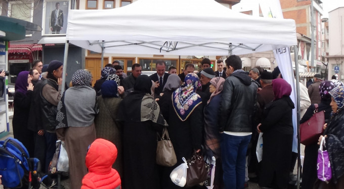 Bursa'da bez torbaya hücum!