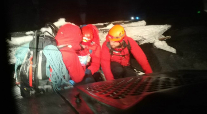 Uludağ'da dağcılar böyle bulundu!