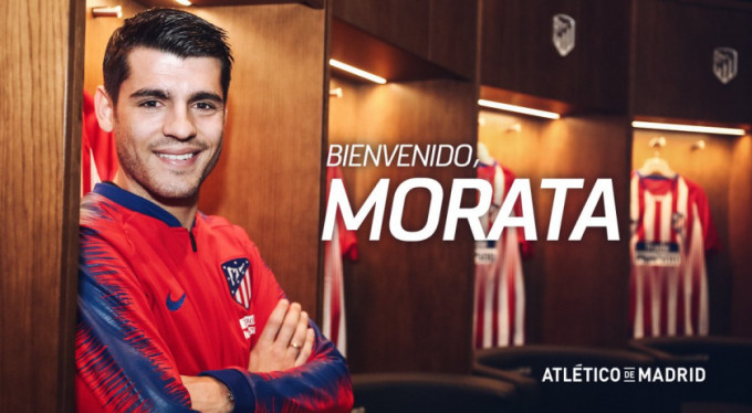 Morata Atletico Madrid'de!