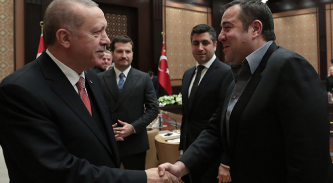 Cumhurbaşkanı Erdoğan, sinema sektörü temsilcilerini kabul etti