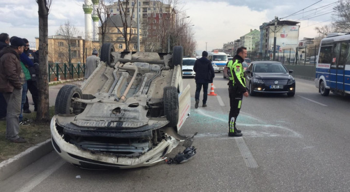 Bursa'da feci kaza!
