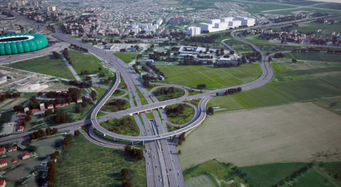 Bursa'ya katlı yollar ve alışılmışın dışında kavşak modelleri geliyor