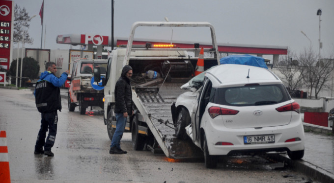 Bursa'da feci kaza! 5 yaralı