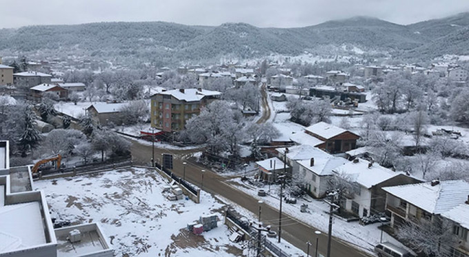 Bursa beyaza büründü!