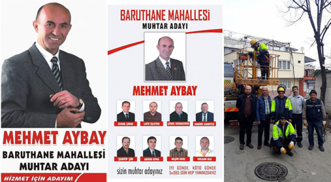 Mehmet Aybay Baruthane'ye aday