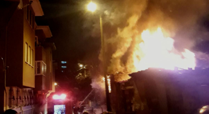 Bursa'da korkutan yangın!