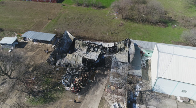 Bursa'daki yangın dehşeti gün ağarınca ortaya çıktı!