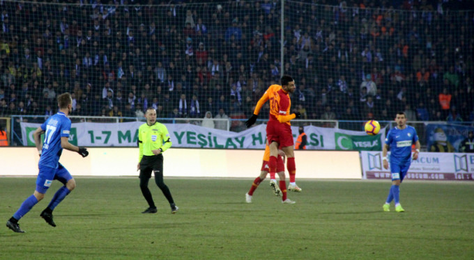 G.Saray Erzurum'da buz kesti: 1-1
