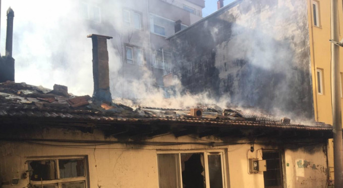 Bursa'da yangın paniği!