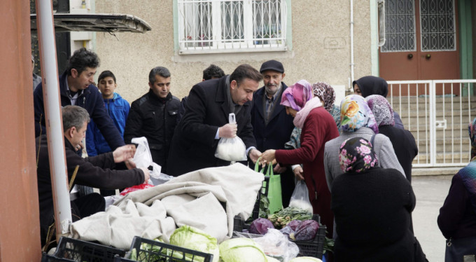Bursa'da bedava süt!