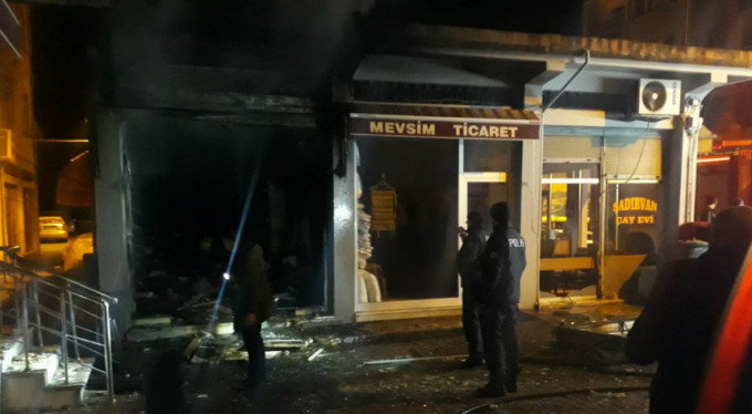 İş yerinde patlama! 1 ağır yaralı