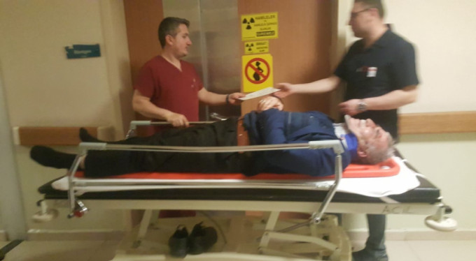 Bursa'da panik anları!