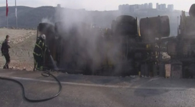 Hafriyat kamyonu dehşeti! 4 yaralı