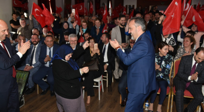 Mudanya'da Alinur Aktaş rüzgarı!