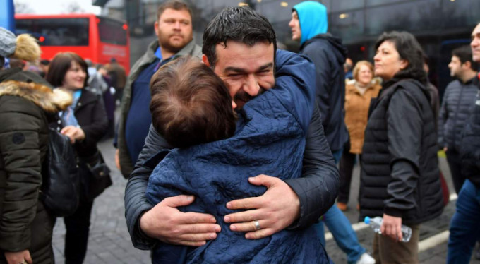 Bursa'da ağlatan buluşma