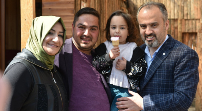 Başkan Aktaş'a Cumalıkızık morali