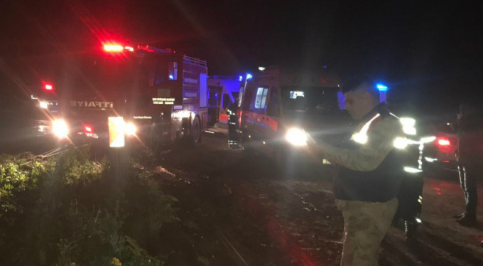 Kontrolünü kaybetti, kanala uçtu!