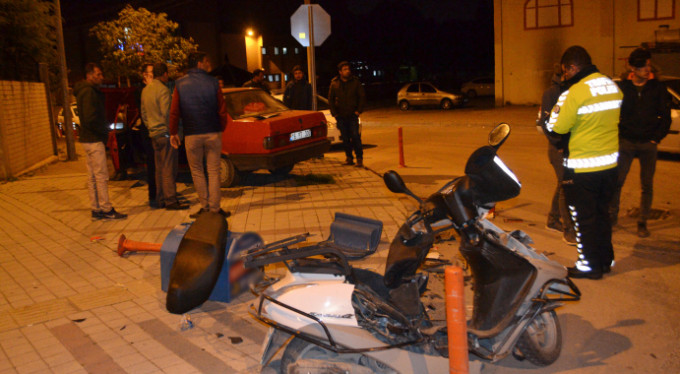 Bursa'da feci kaza! 1 yaralı