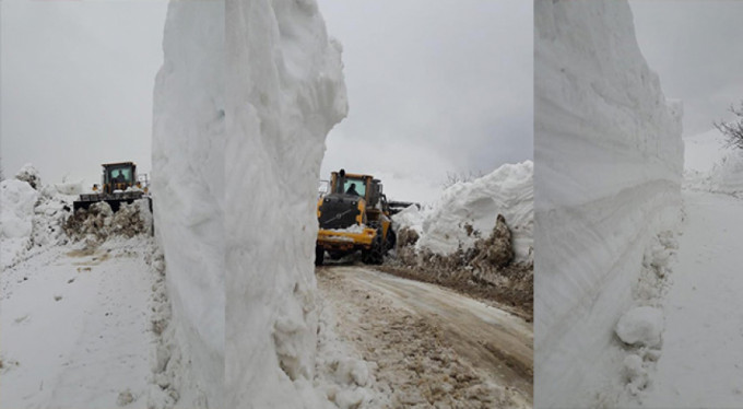 Mart ayında karla mücadele!