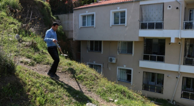 Toprak kayması korkulu rüyaları oldu
