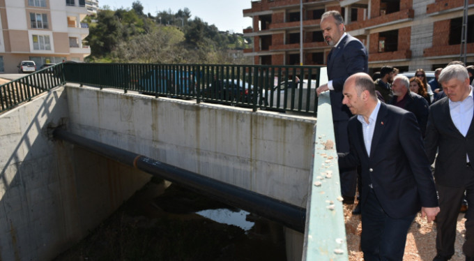 Mudanya'nın sorumluluğundaydı, Büyükşehir yaptı