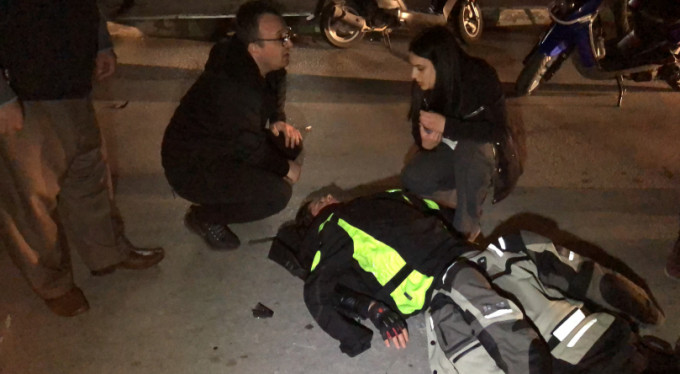 Şok geçirdi, müdahaleyi yoldan geçen hemşire yaptı