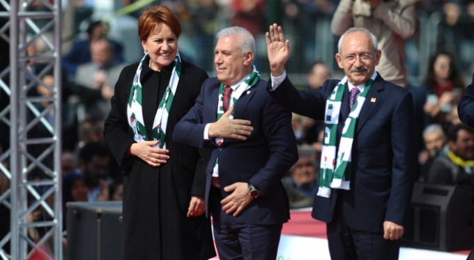 Bursa'da Kılıçdaroğlu ve Akşener'den ortak miting