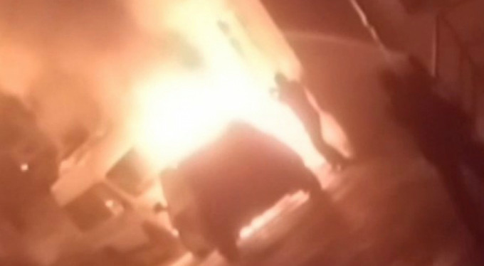 Bursa'da panik anları!