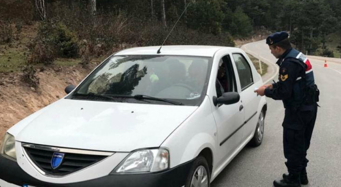 Bursa'da 56 araca şok!