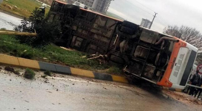 25 kişiyi yaralayan feci kaza!