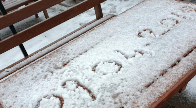 Burası Uludağ! Nisan ayında...