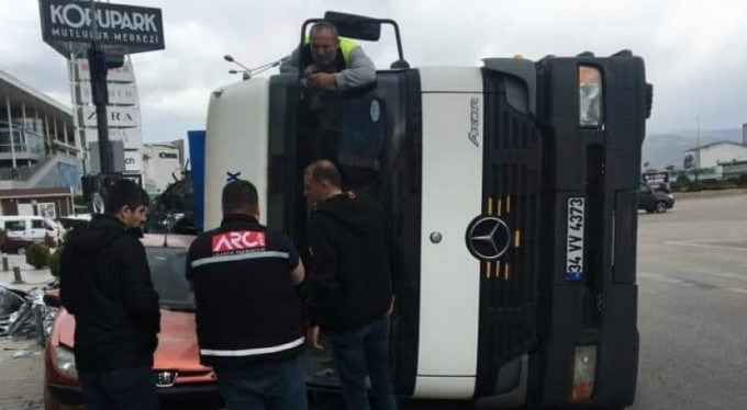 Bursa'da faciadan dönüldü!