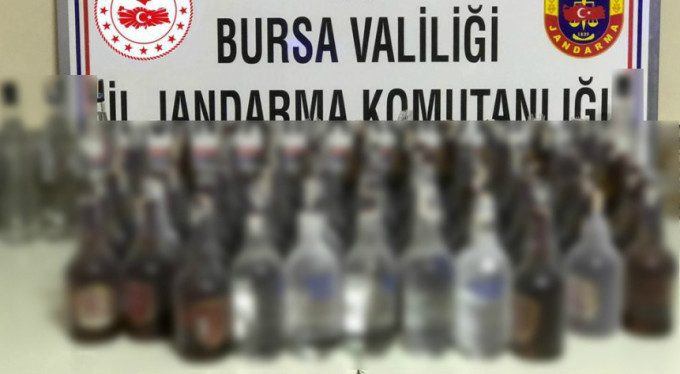 Bursa'da kaçak içki alarmı!