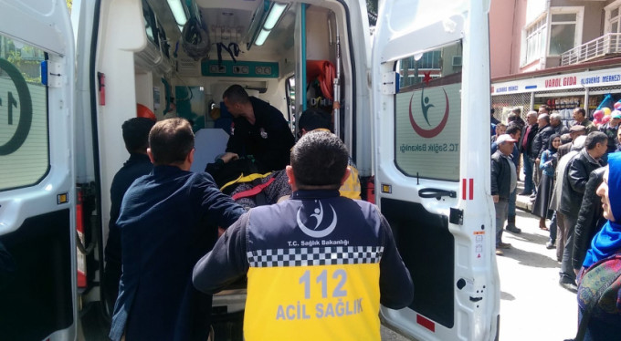 Bursa'da korku dolu anlar!