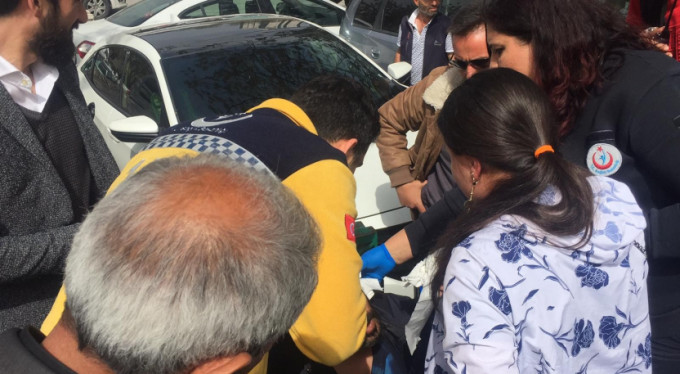 Bursa'da adliyede kan aktı!